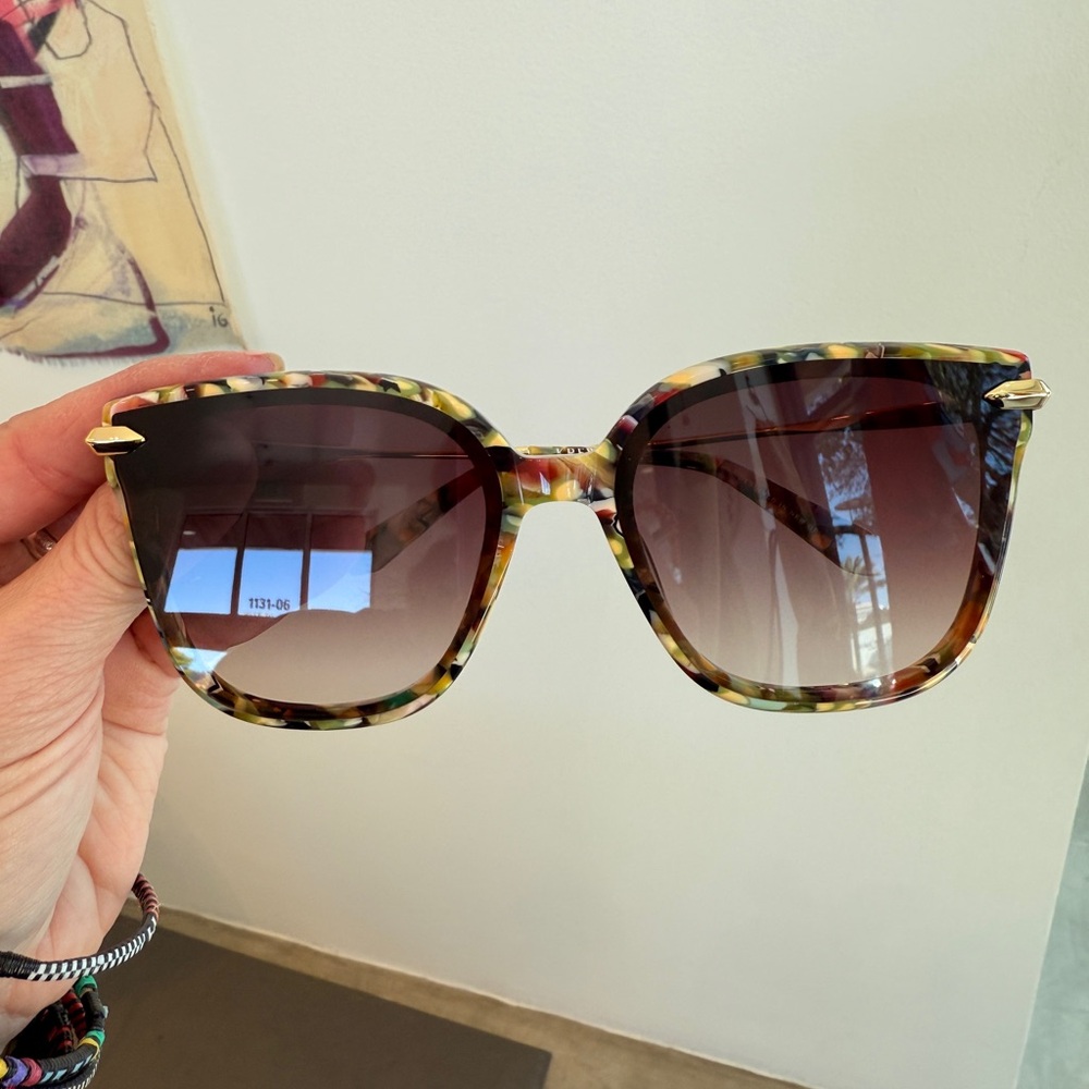 KREWE Tortoise Shell Sunglasses